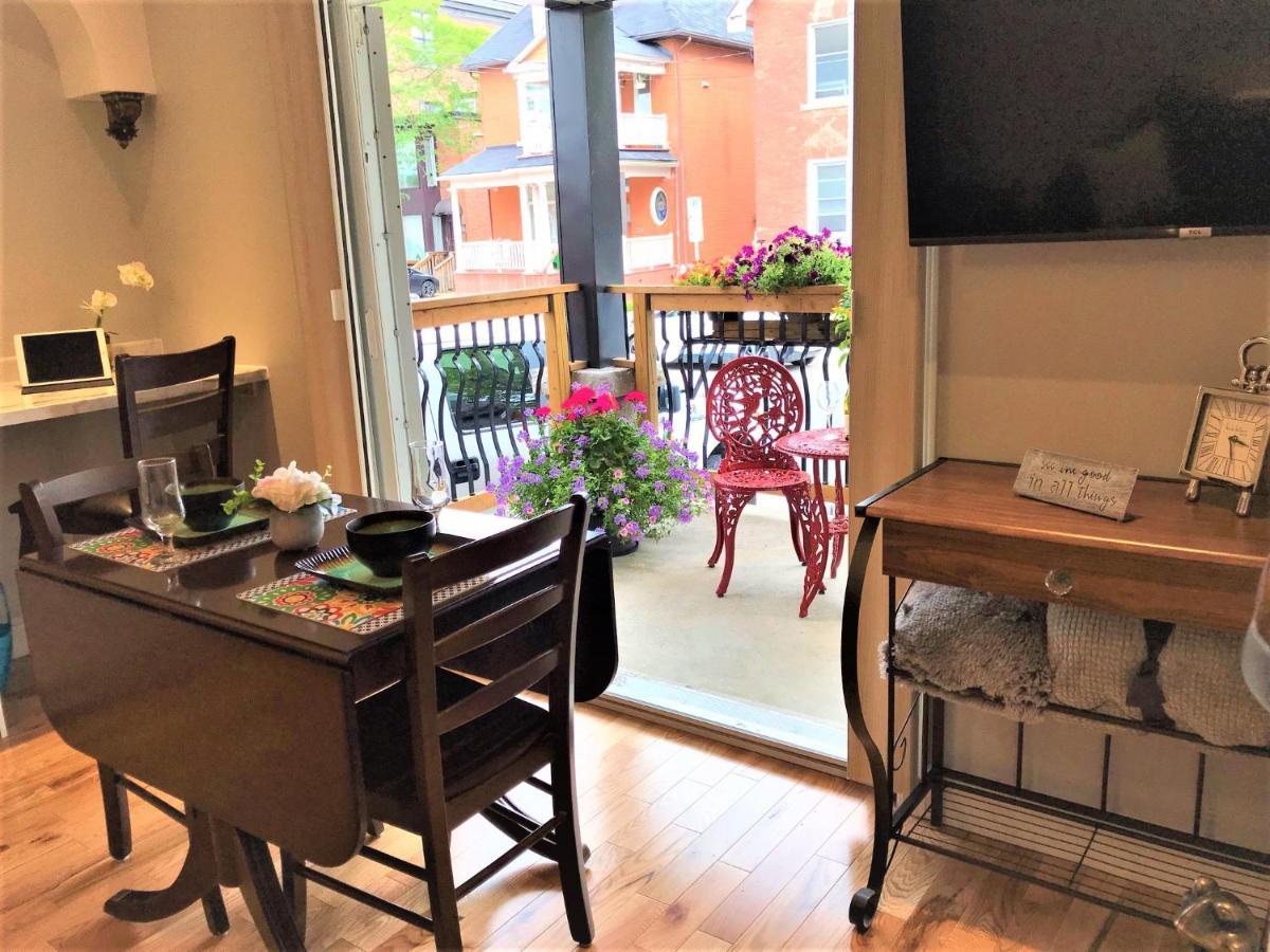 Ottawa Downtown Executive Apartment Retreat With Private Balcony Near Bank Street - Sleep Max 2 Dış mekan fotoğraf